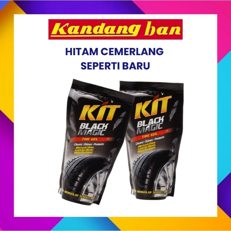 Jual Kit Black Magic Ml Pengkilap Ban Motor Dan Mobil Shopee