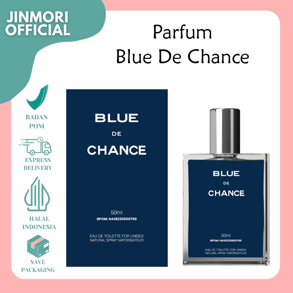 Jual JM BPOM Eau De Parfum Blue De Chance 50ml Premium Parfum