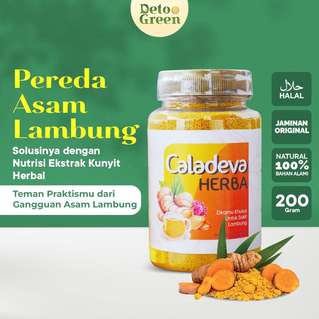 Jual Caladeva Herba Obat Asam Lambung Maag Anxiety Kembung Herbal