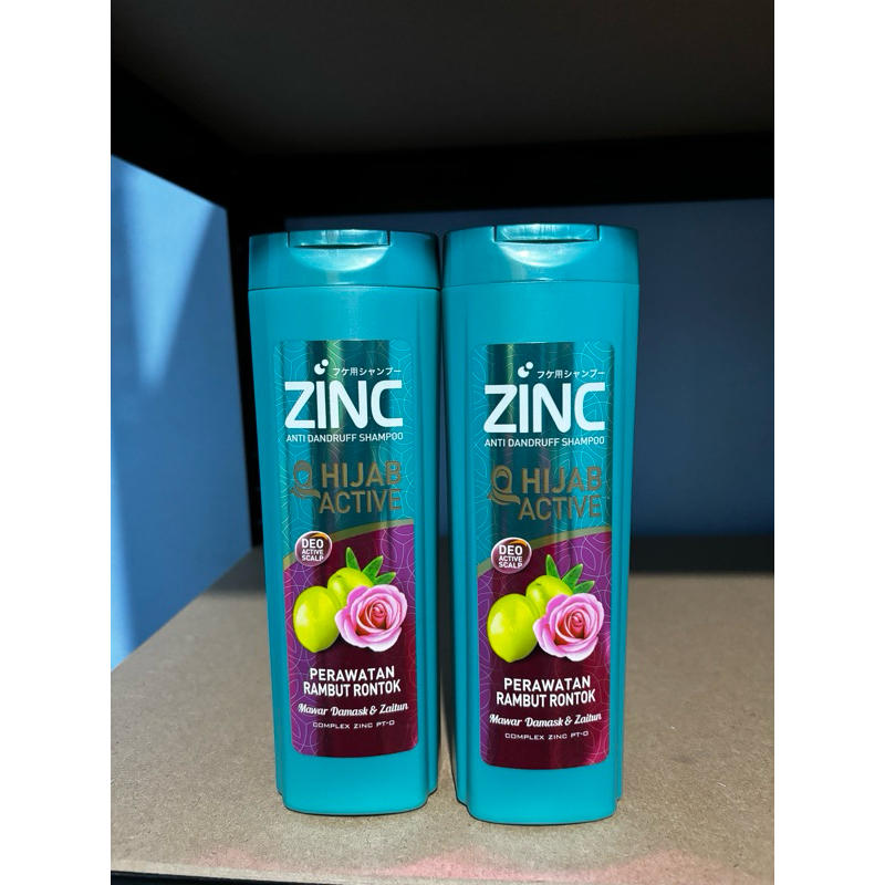 Jual ZINC SHAMPOO HIJAB RONTOK 340ML Shopee Indonesia