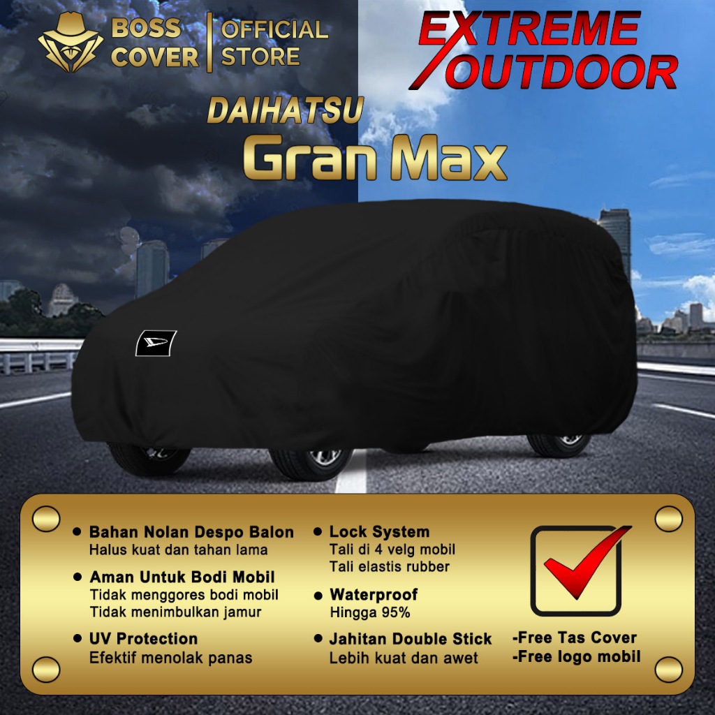 Jual Boss Cover Body Cover Sarung Mobil Gran Max Selimut Penutup