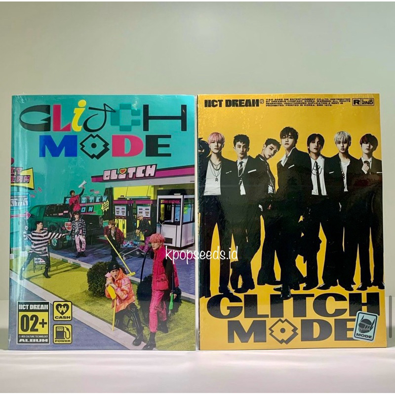 Jual Official Nct Dream The Nd Album Glitch Mode Photobook Ver