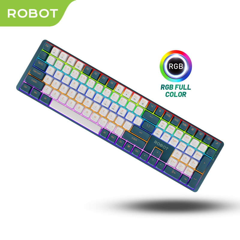 Jual ROBOT Workmate I Mechanical Keyboard Switch Blue Red Gaming RGB