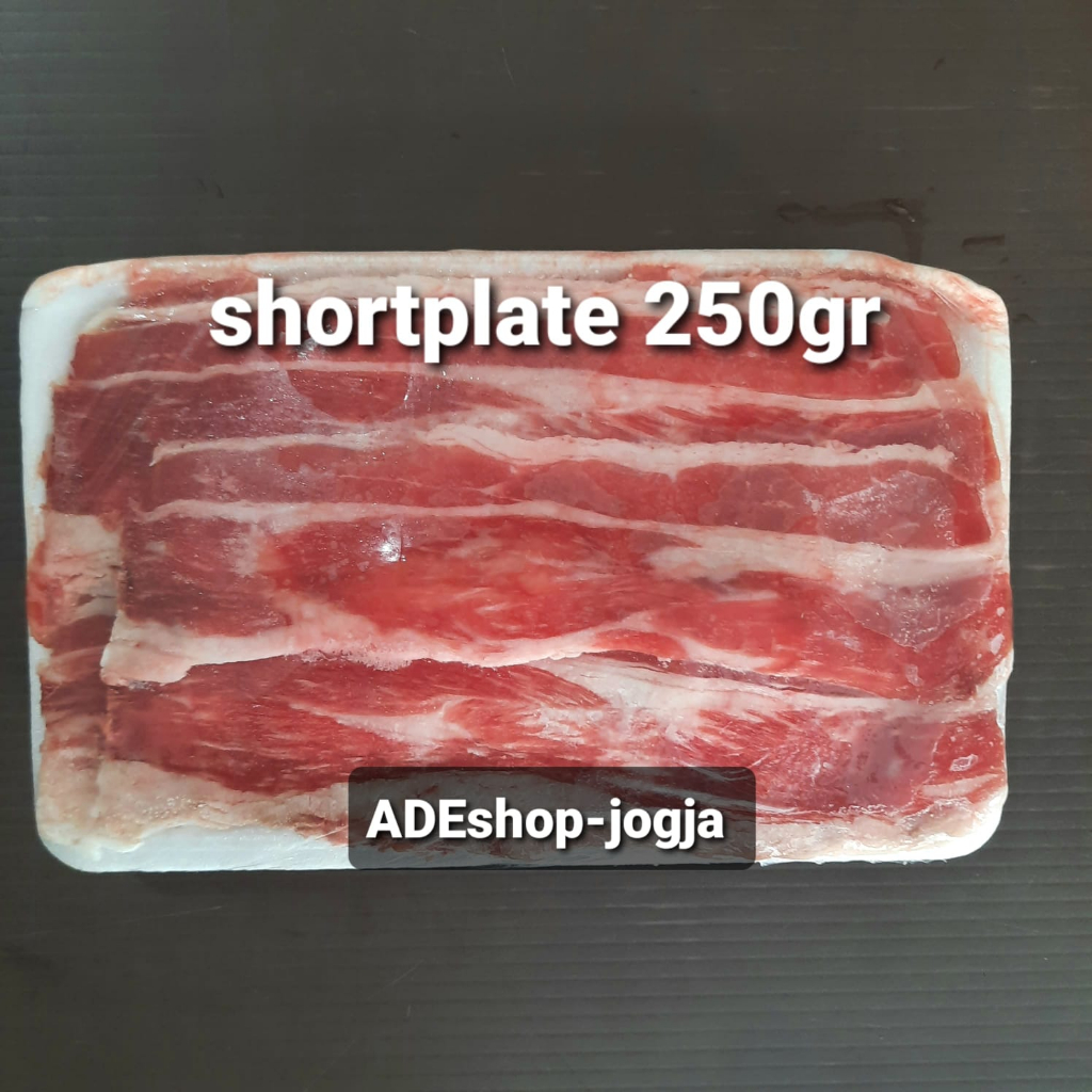 Jual Beef Shortplate Gr Slice Daging Sapi Yoshinoya Short Plate