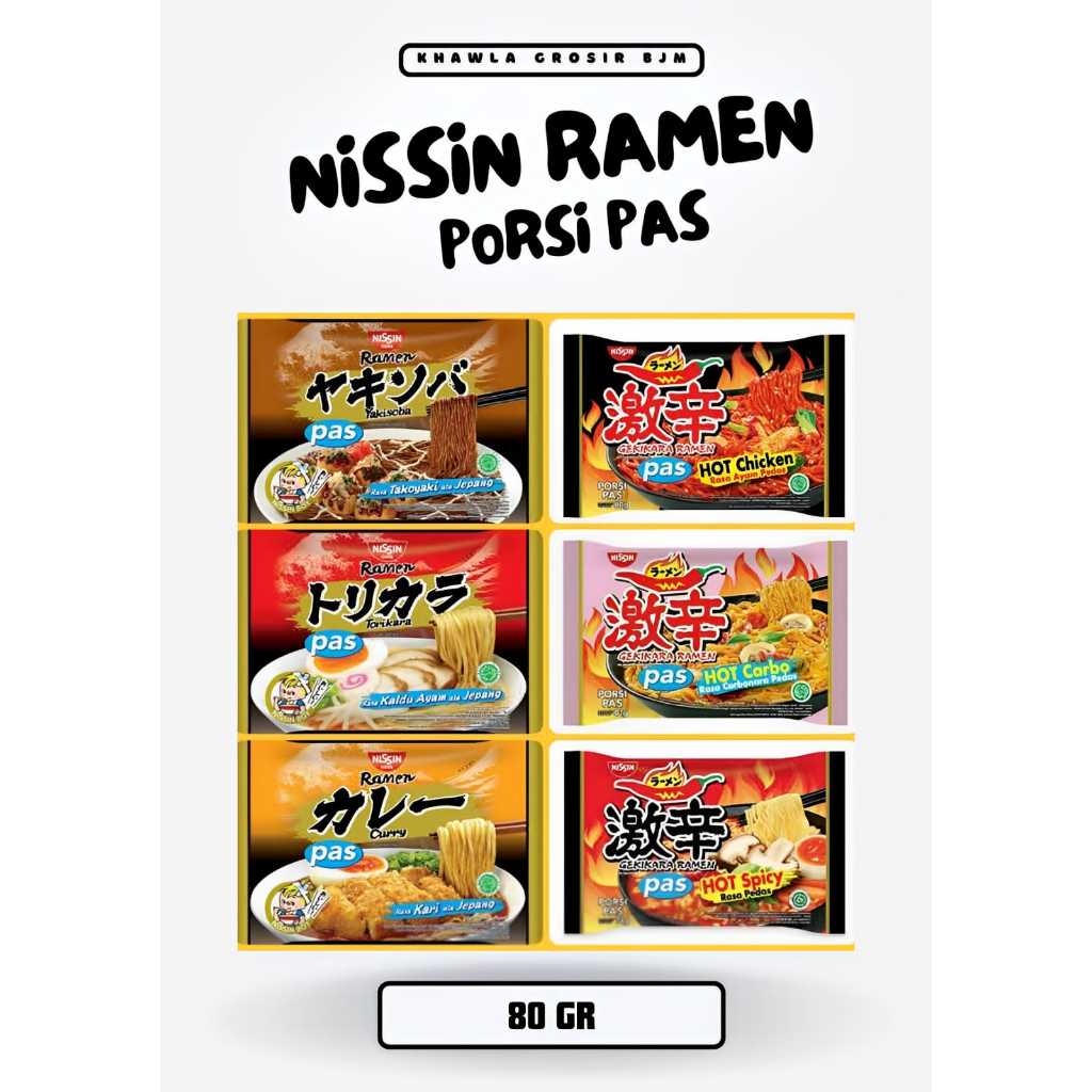 Jual Nissin Gekikara Ramen Porsi Pas All Variant Gr Shopee Indonesia