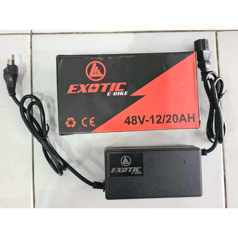 Jual Charger Sepeda Listrik Exotic V Ah Ah Original Model