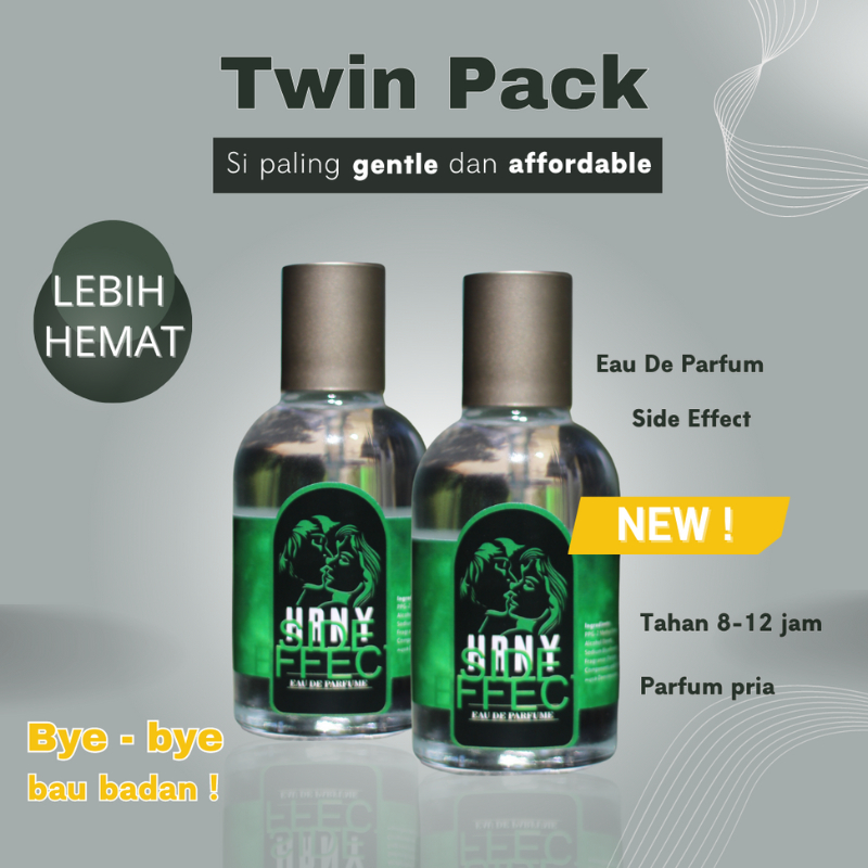 Jual TWIN PACK Parfum Hrny Side Effect Parfum Pria Pemikat Wanita 30