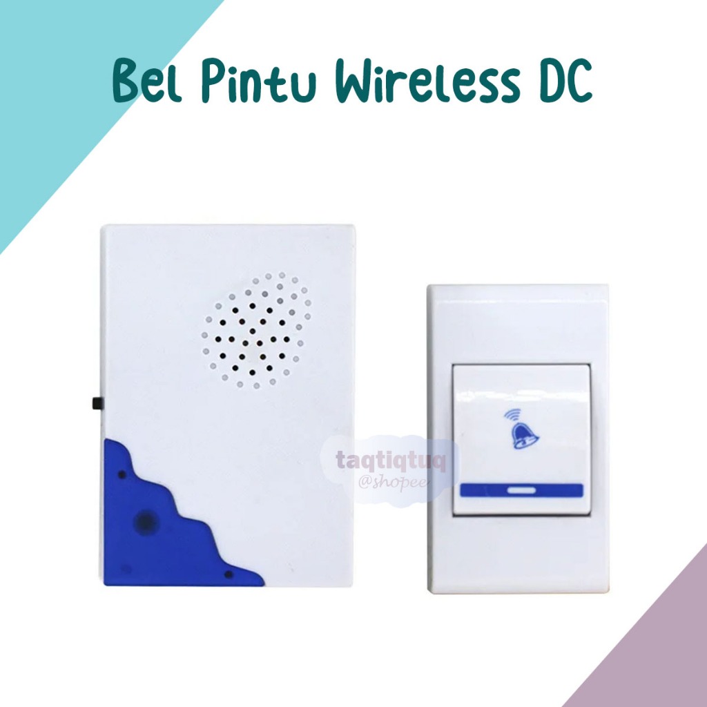 Jual Tq Bel Rumah Tanpa Kabel Bel Pintu Rumah Wireless Doorbell Dc