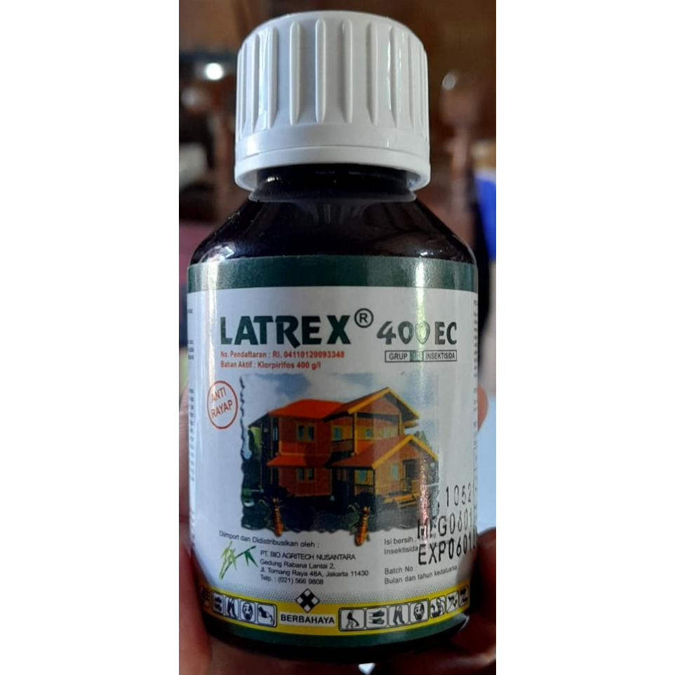 Jual LATREX 400EC PEMBASMI RAYAP TANAH PEMBASMI RAYAP KAYU KERING PADA