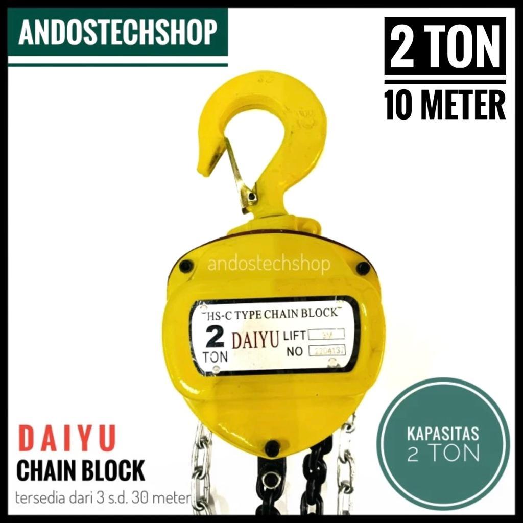 Jual Chain Block Ton X Meter Takel T X M Daiyu Katrol Derek