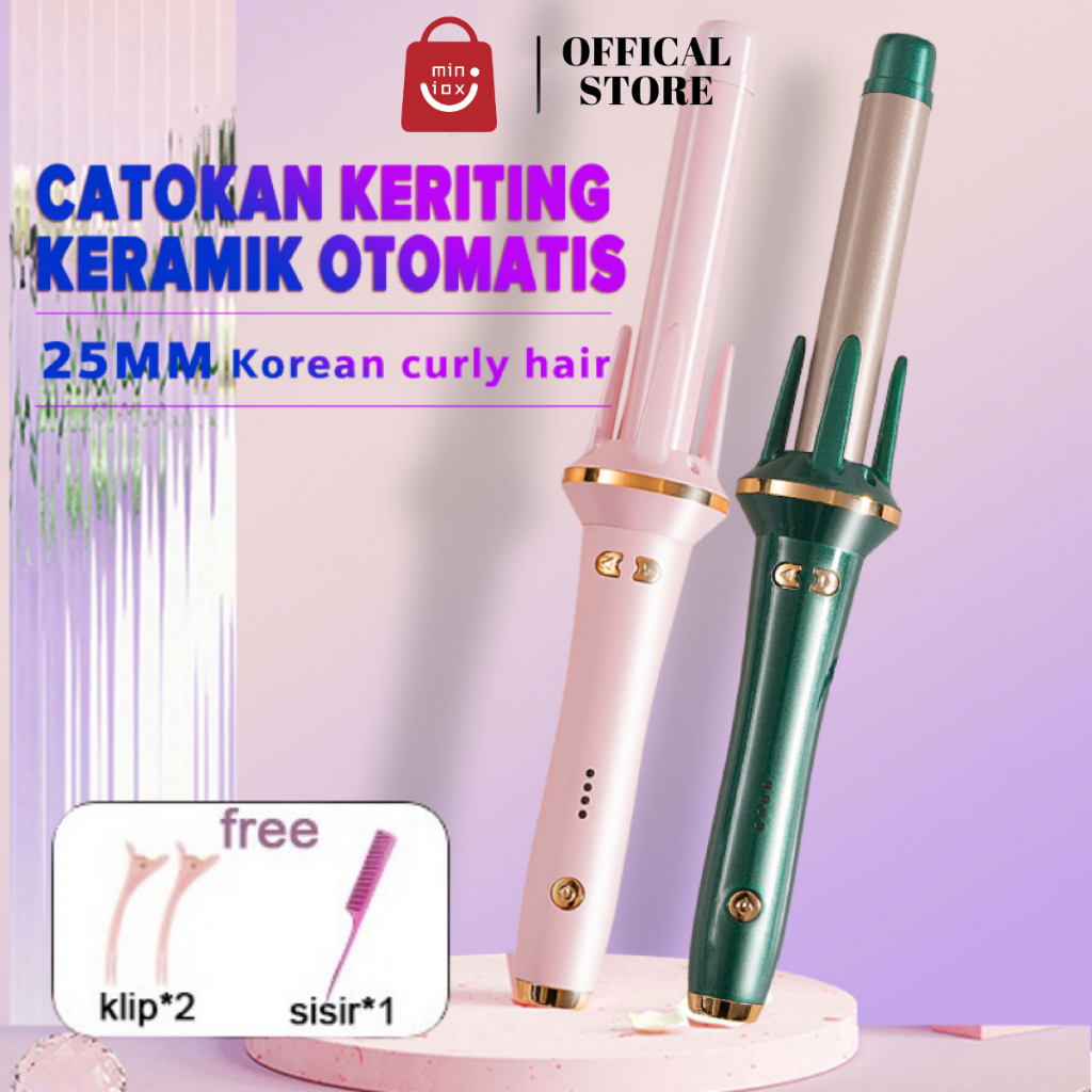 Jual Curly Styler 25mm Catokan Curly Otomatis Ceramics Curly Catokan