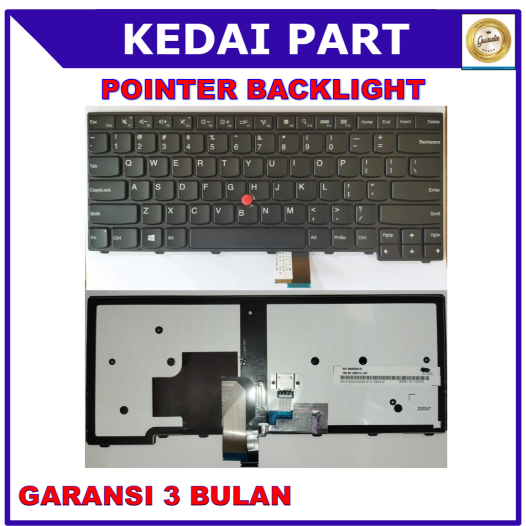 Jual Keyboard Lenovo Thinkpad T460 T460P T460T T470T E431 E440 E441