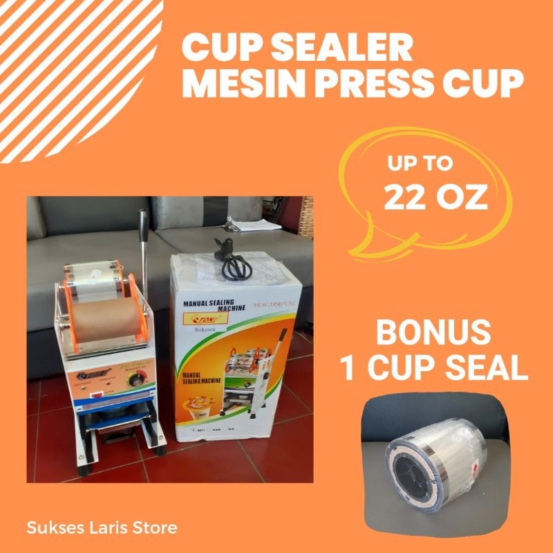 Jual Mesin Press Cup Cup Sealer Cup Sealer Eton Et D Shopee