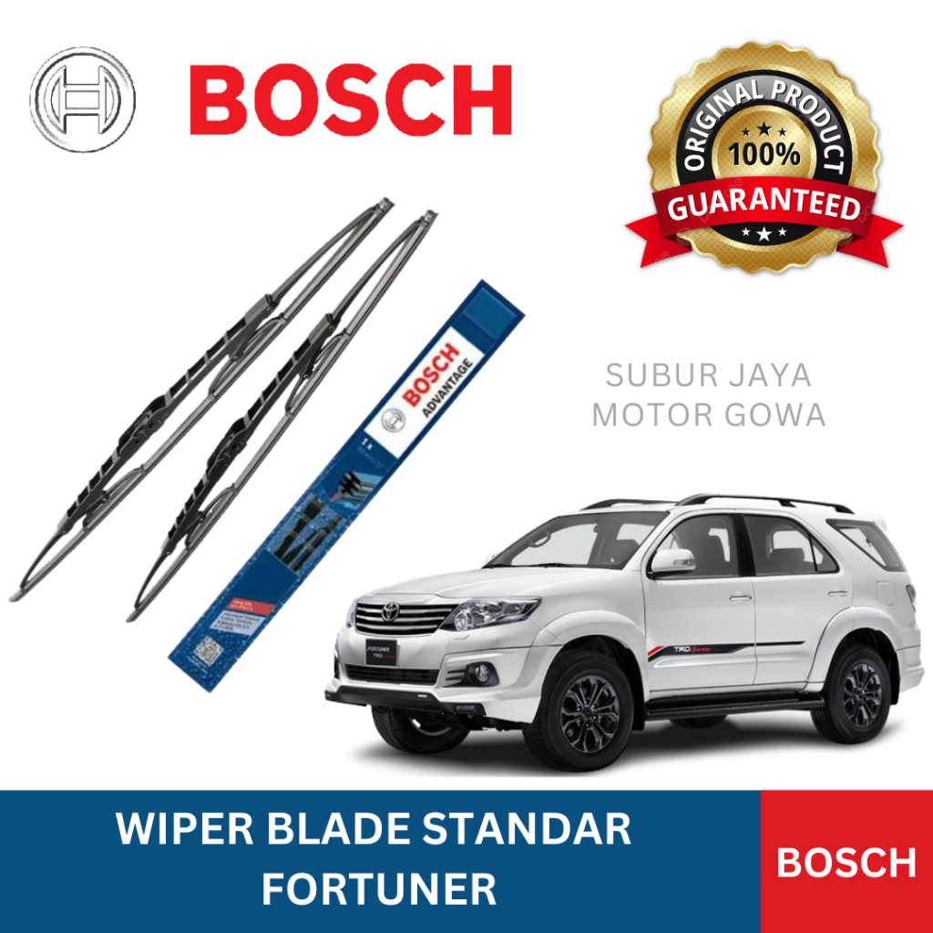 Jual BOSCH Wiper Blade Standar Daun Wiper Penghapus Kaca Air Hujan