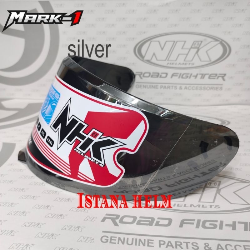 Jual KACA HELM FLAT VISOR NHK MARK 1 NHK MARK 1 ELITE ORIGINAL NHK