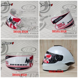 Jual Kaca Helm Flat Visor Nhk Mark Nhk Mark Elite Original Nhk