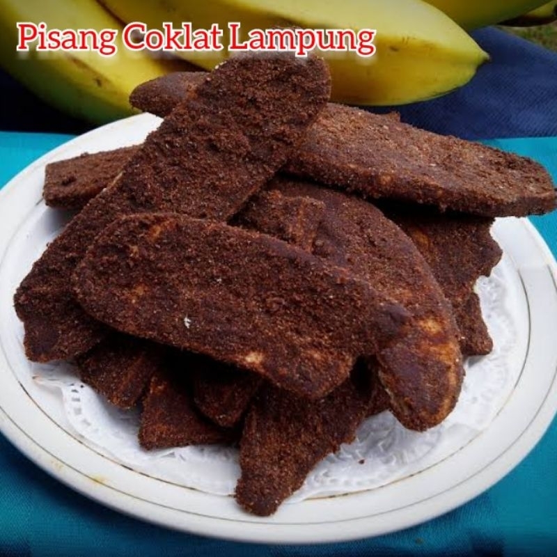 Jual Keripik Pisang Manis Coklat Gram Kripik Pisang Khas Lampung