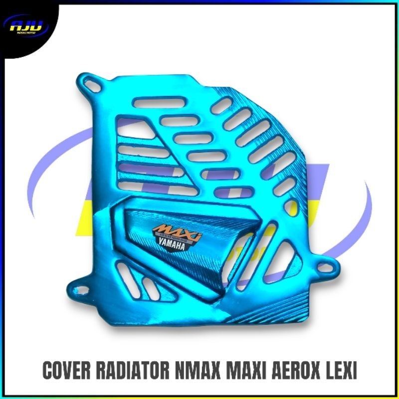 Jual Cover Radiator Aerox Nmax Lexi Tutup Radiator Alumunium Cnc