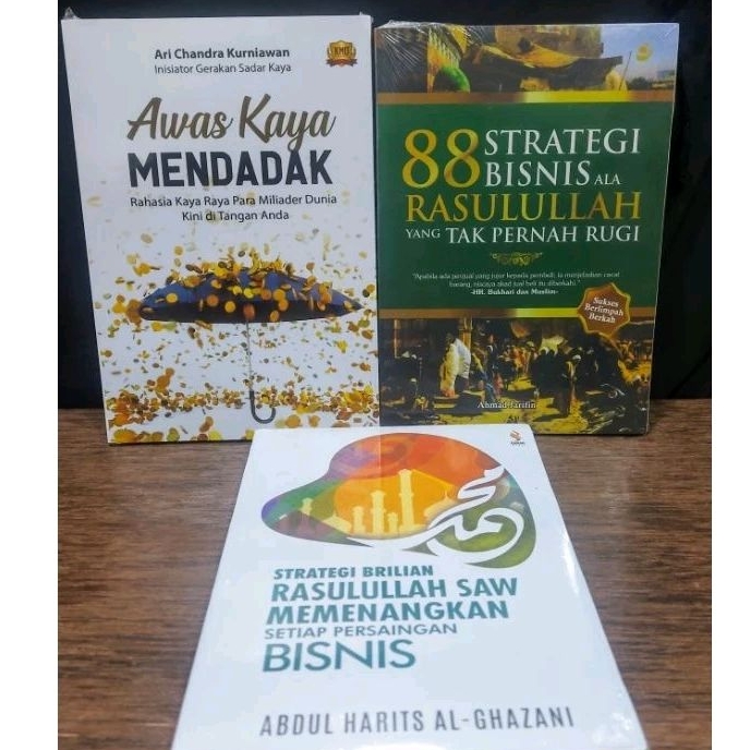 Jual Paket Buku Strategi Brilian Rasulullah Saw Memenangkan Setiap