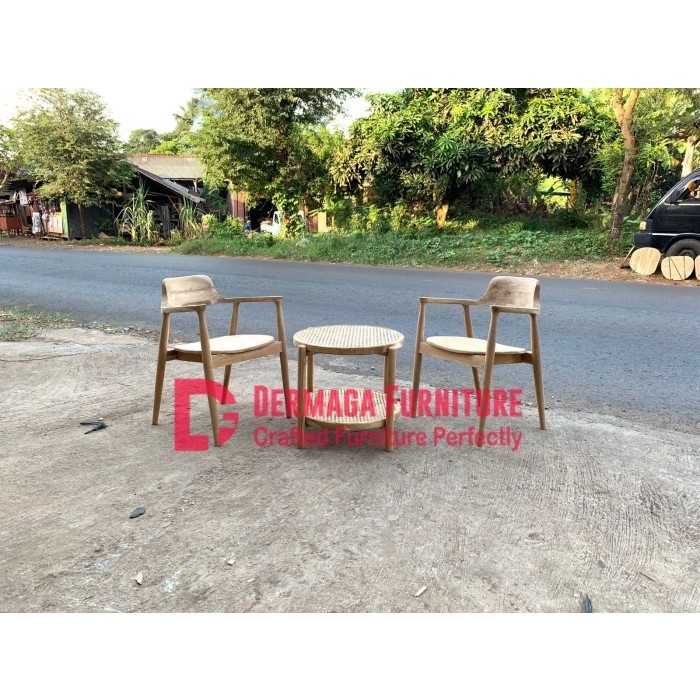 Jual Set Teras Kursi Hiroshima Meja Zea Rotan Kayu Jati Sofa Pelaminan