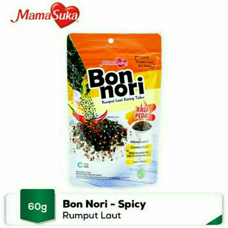 Jual Mamasuka Gim Bori Rumput Laut Kering Tabur Pouch Gr Shopee