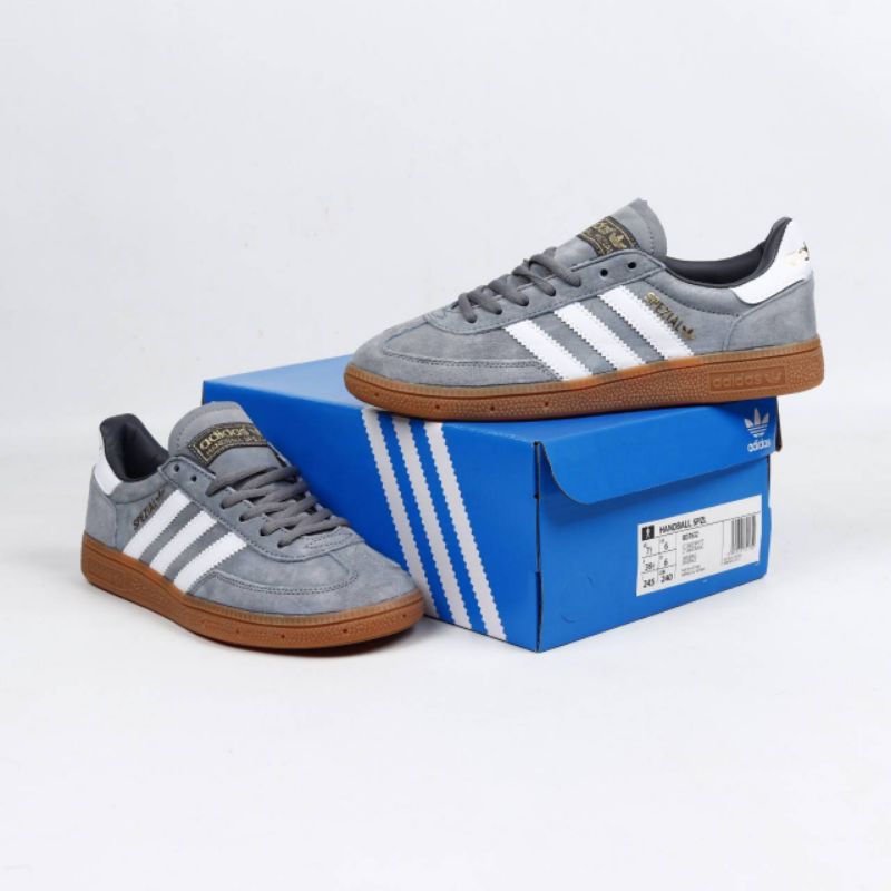 Jual Adidas Handball Spezial Grey White Gum Shopee Indonesia