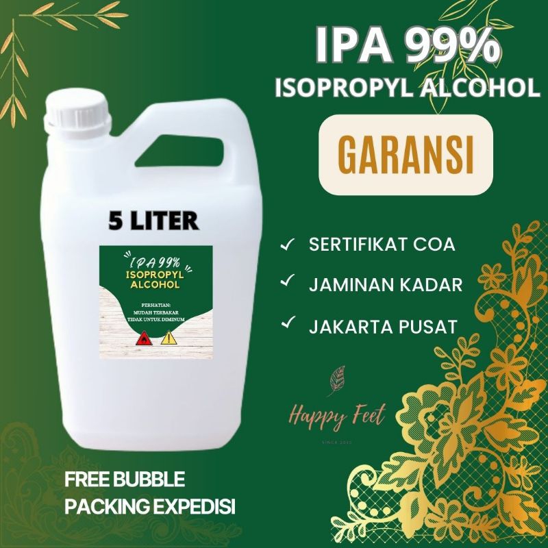 Jual Isopropyl Isopropil Alkohol Murni Ipa Liter Shopee