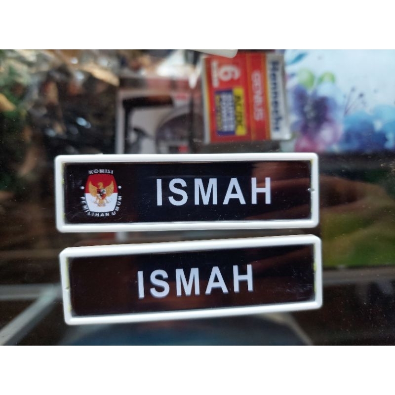 Jual Namtag Papan Nama Dada Guru Name Tag Guru Pns Dokter Name Tag