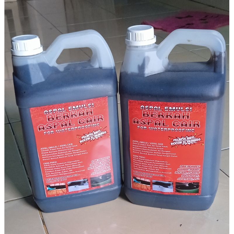 Jual Pelapis Anti Bocor Aspal Cair For Waterproofing Kg Shopee