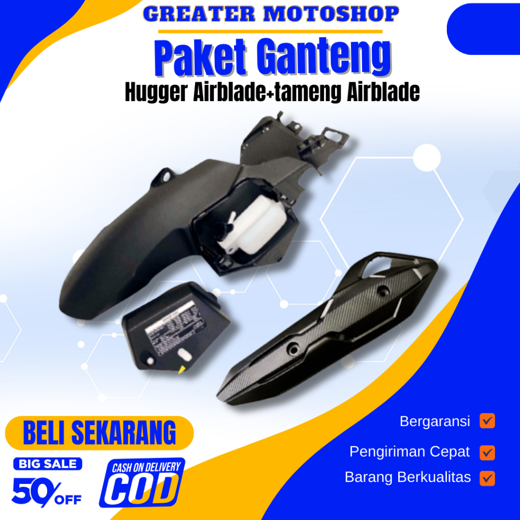 Jual Hugger Spakbor Kolong Airblade Air Blade Old New Vario Vario