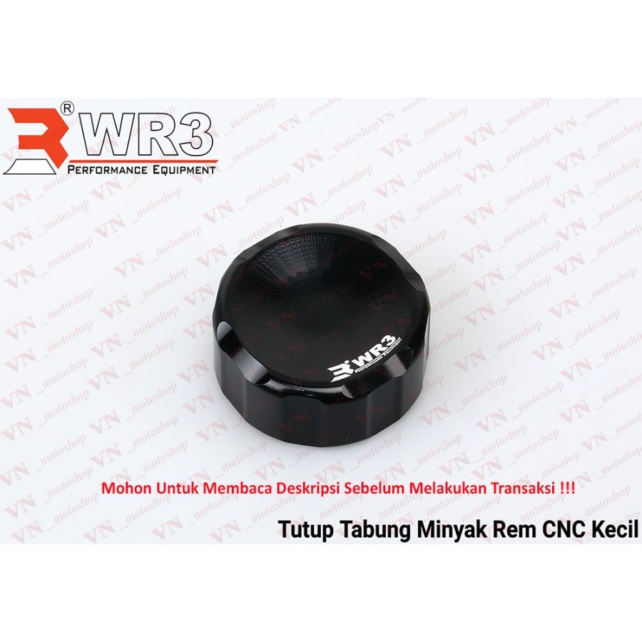 Jual Tutup Tabung Cnc Tabung Minyak Rem Wr Universal Kecil Small