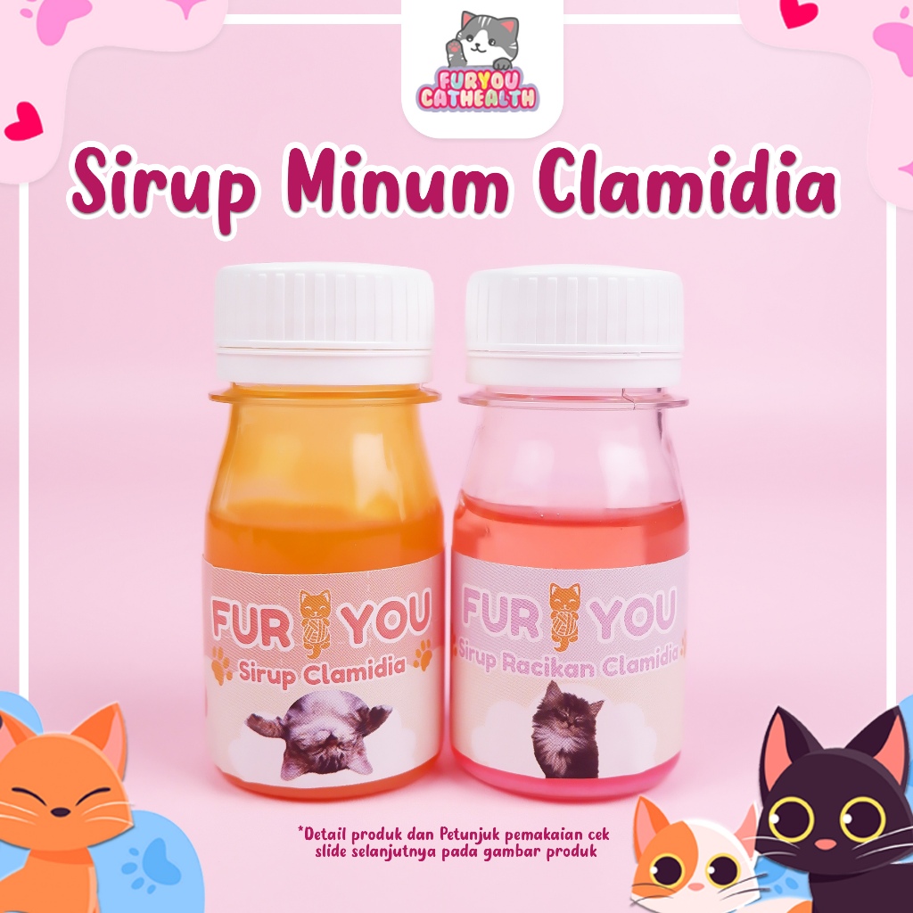 Jual Furyou Paket Sirup Minum Kucing Clamidia Hanya Sirup Minum Saja