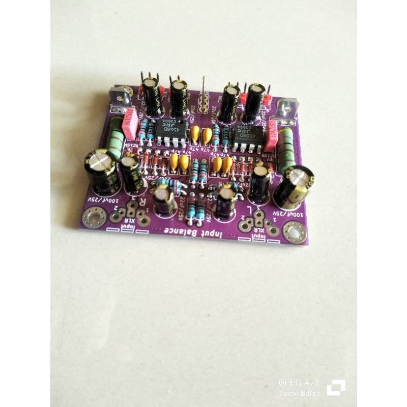 Jual Kit Input Balance Stereo Tinggal Pasang Pcb Doble Layer Shopee