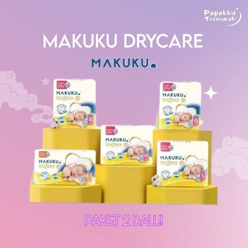 Jual MAKUKU DRY CARE 2 BALL NB S38 M30 L28 XL24 XXL22 Shopee Indonesia