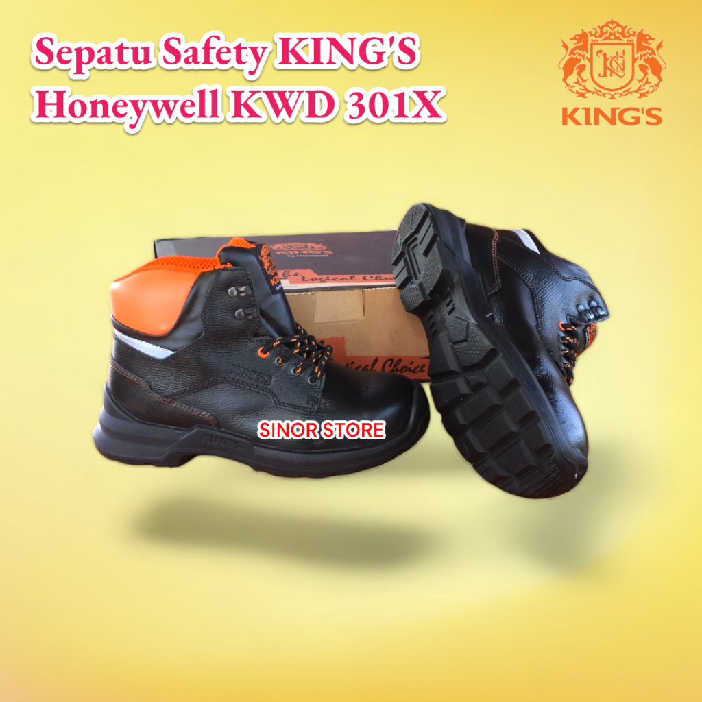 Jual Sepatu Safety Shoes KING S KWD 301X ORIGINAL BY Honeywell Shopee