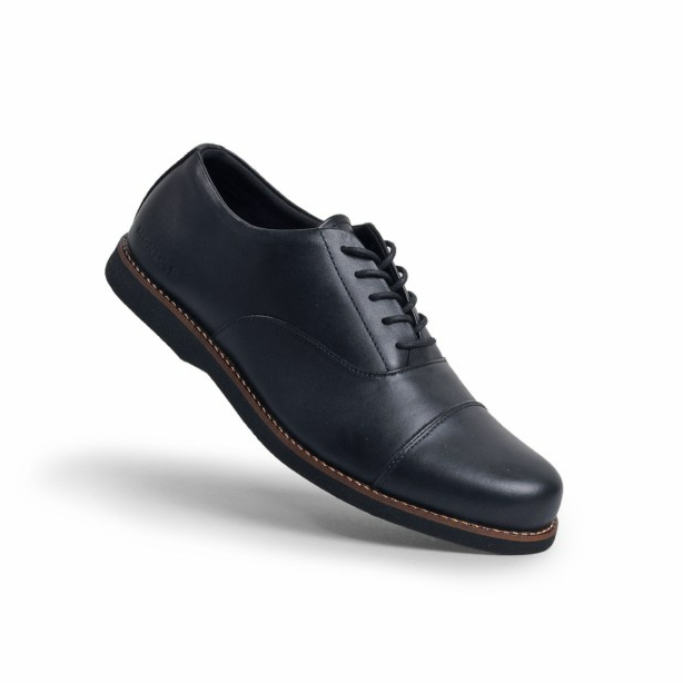 Jual Mndy Oxford Black Gl Sepatu Pria Kulit Asli Pantofel Formal