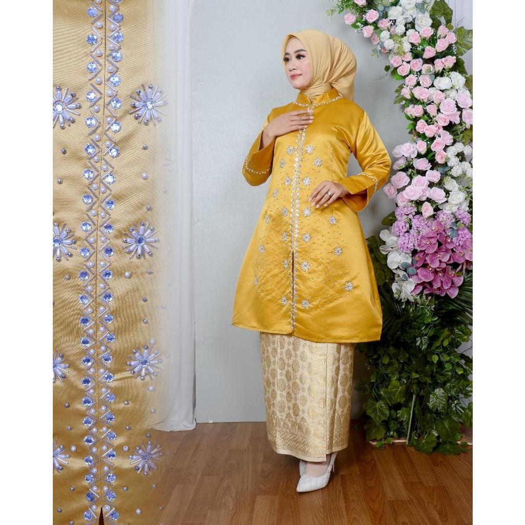 Jual NEW Set Baju Kurung Baju Kurung Melayu Siti Nurbaya Stelan