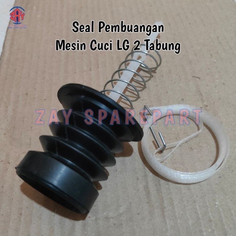 Jual Set Karet Seal Pembuangan Air Mesin Cuci Lg Tabung Shopee