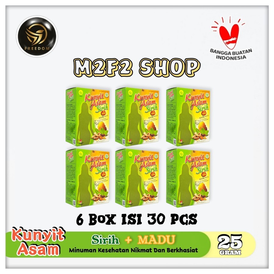 Jual Sido Muncul Serbuk Kunyit Asam Sirih Madu Instant Sachet 25 Gr