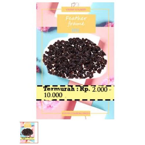 Jual Kismis Sunmaid Raisin Buah Hitam Manis Repack Gr