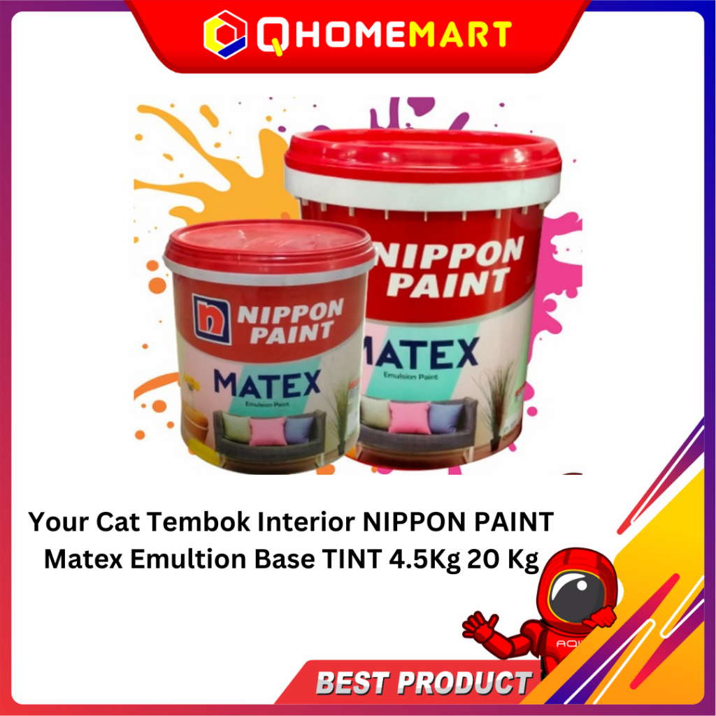 Jual Cat Tembok Interior NIPPON PAINT Matex Emultion Base TINT 4 5Kg 20