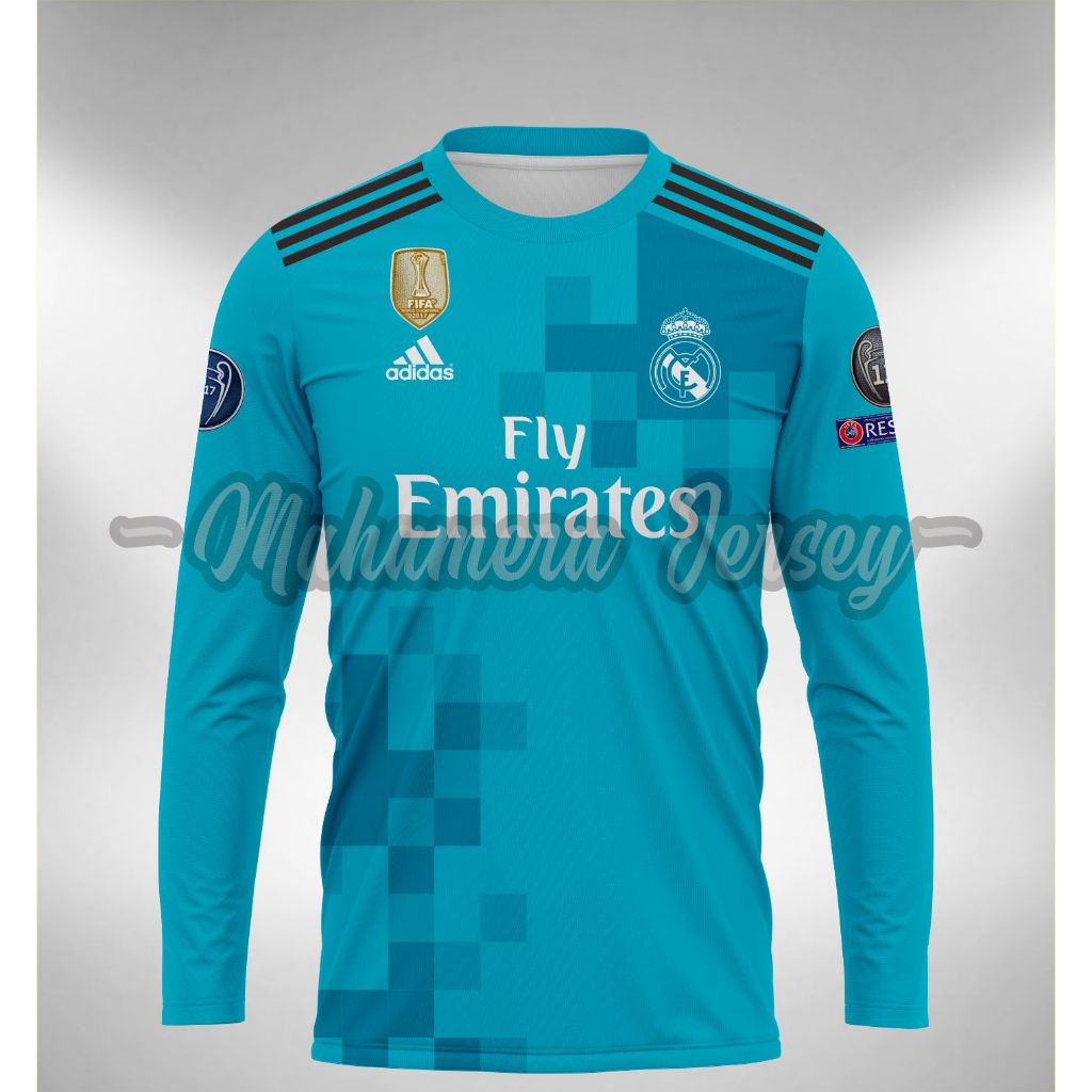 Jual Jersey Madrid Rd Lengan Panjang Ls Shopee Indonesia