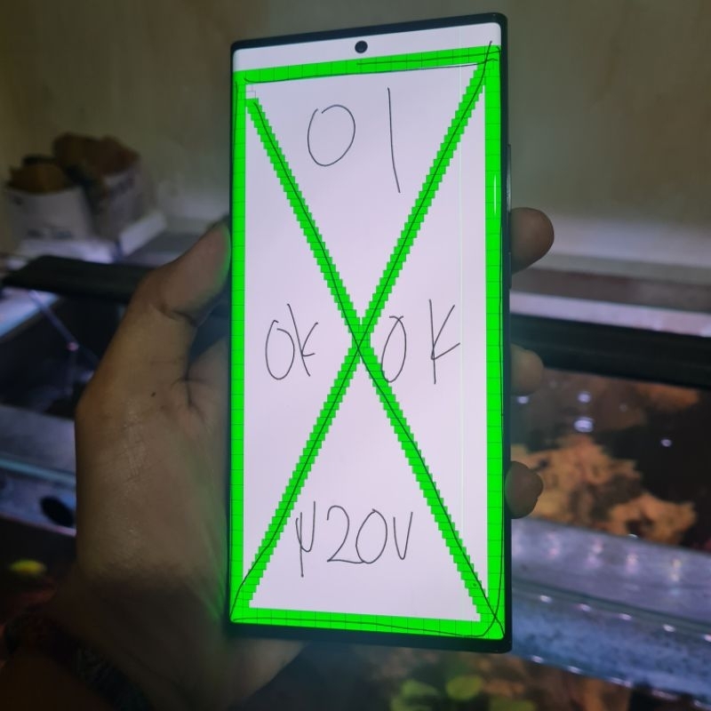 Jual Lcd Samsung Note Ultra Sm N Original Copotan Sein Minus