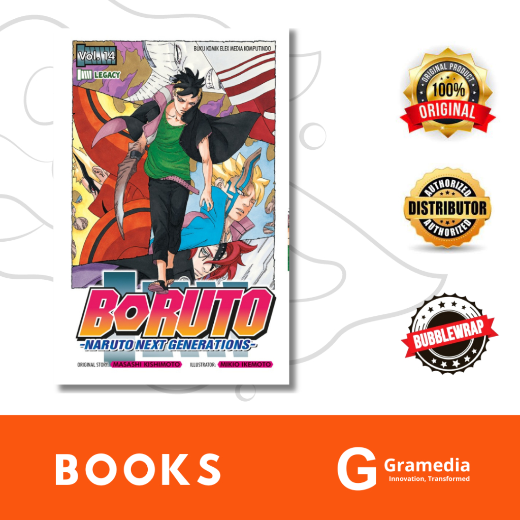 Jual Gramedia Sukabumi Boruto Naruto Next Generation Vol