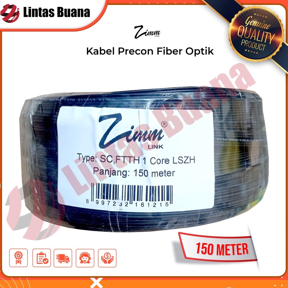 Jual Promo Kabel Fiber Optik Fo Zimmlink Precon Core Seling Sc