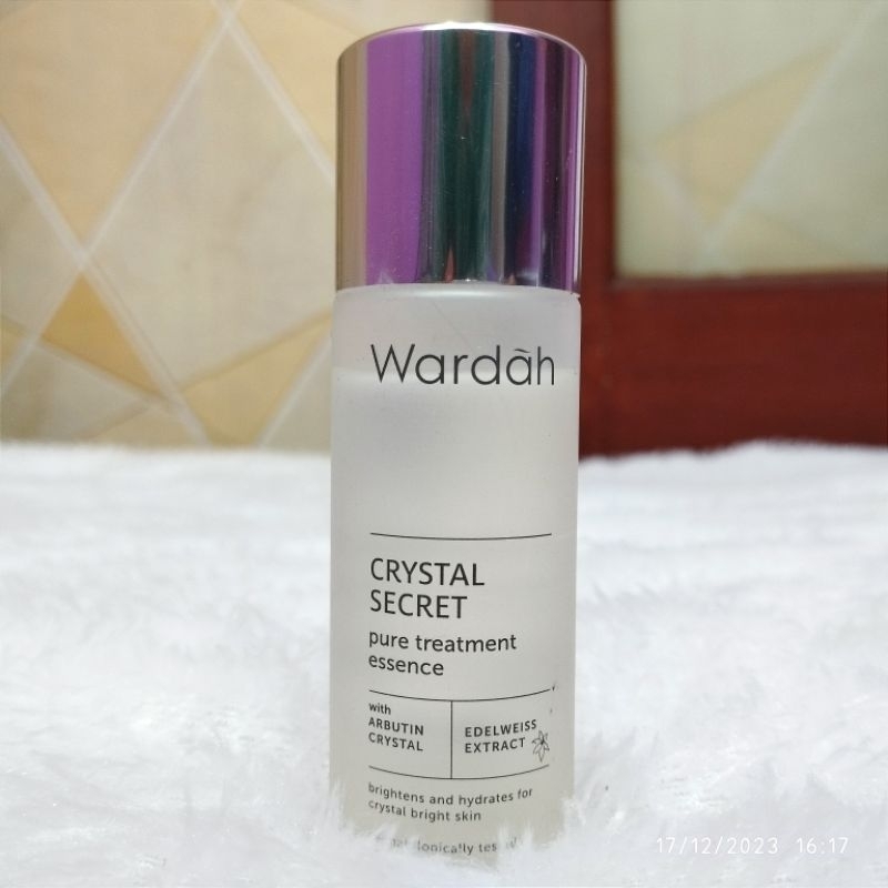 Jual Wardah Crystal Secret Pure Treatment Essence 50 Ml Shopee Indonesia