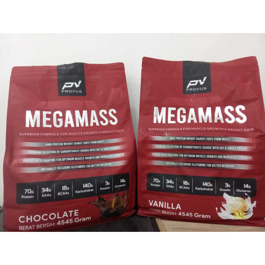 Jual Provus Mega Mass 15 Lbs Susu Gainer Penambah Berat Badan Megamass