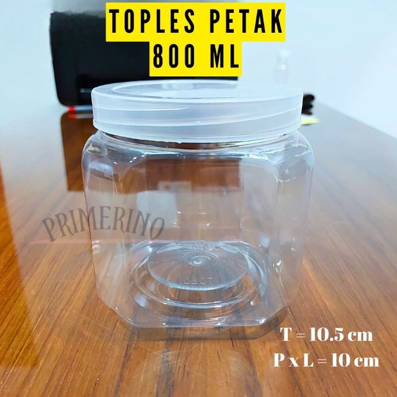 Jual Toples Plastik Bulat Bening Ml Ml Food Grade Toples