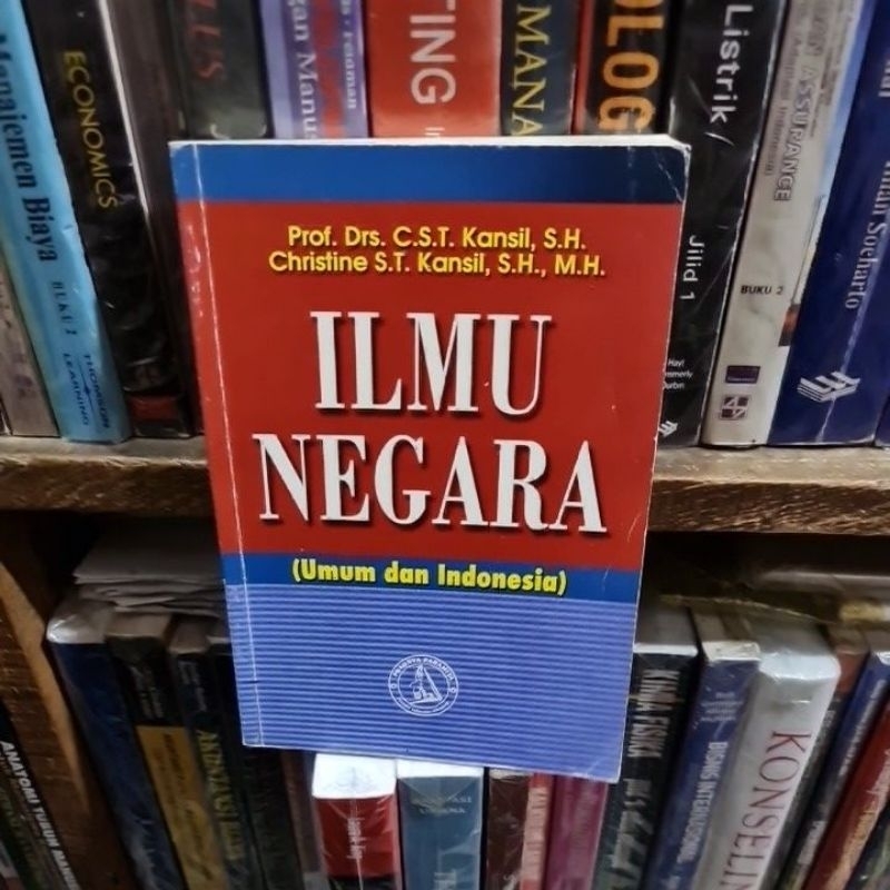 Jual Ilmu Negara By Prof Drs C S T Kansil Shopee Indonesia