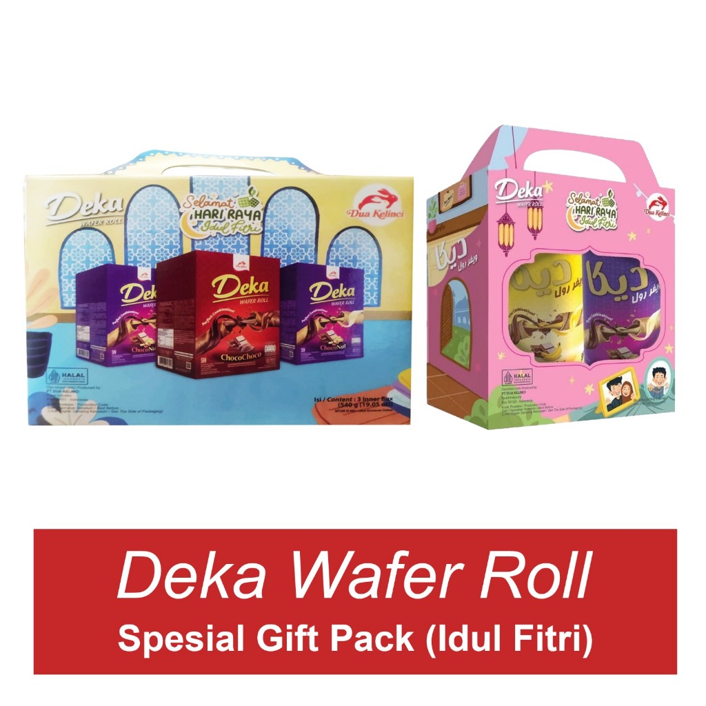 Jual DEKA WAFER ROLL SPESIAL GIFT PACK INNER BOX PROMO HALAL Shopee